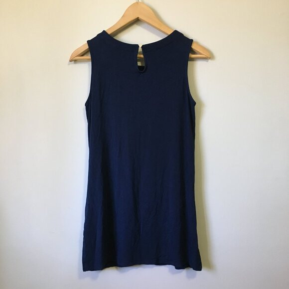 Cleo Open Cardigan Vest Abstract Tank Top Combo Keyhole Window Top - Picture 2 of 15